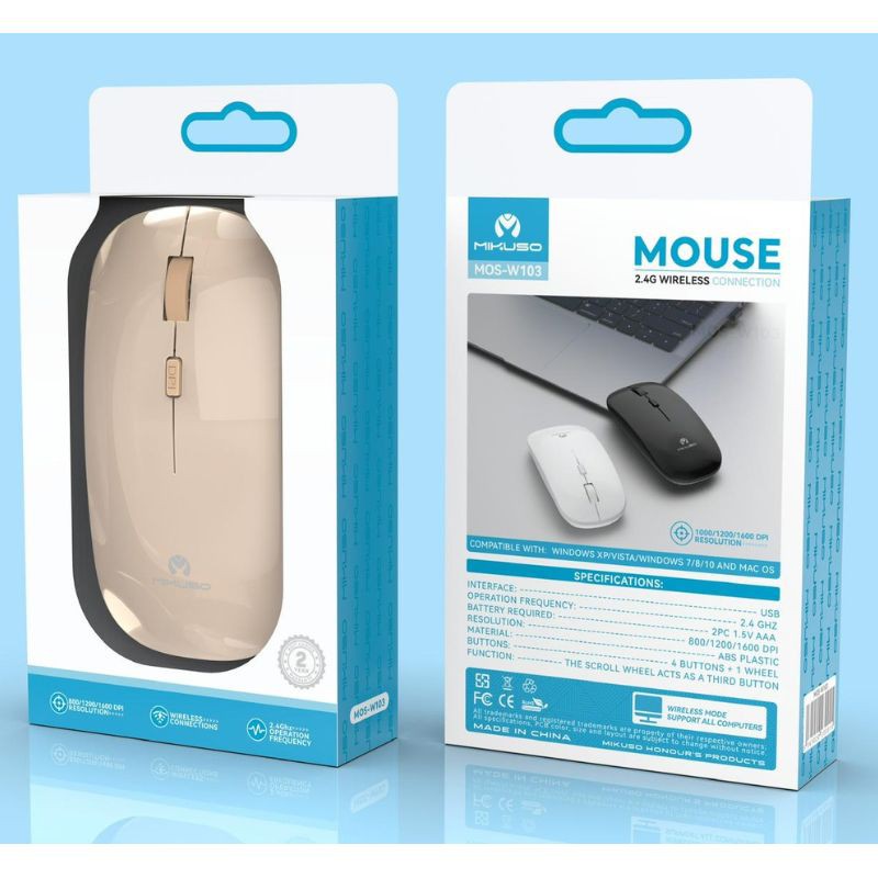 Haz clic para ver más imágenes MOU-W103