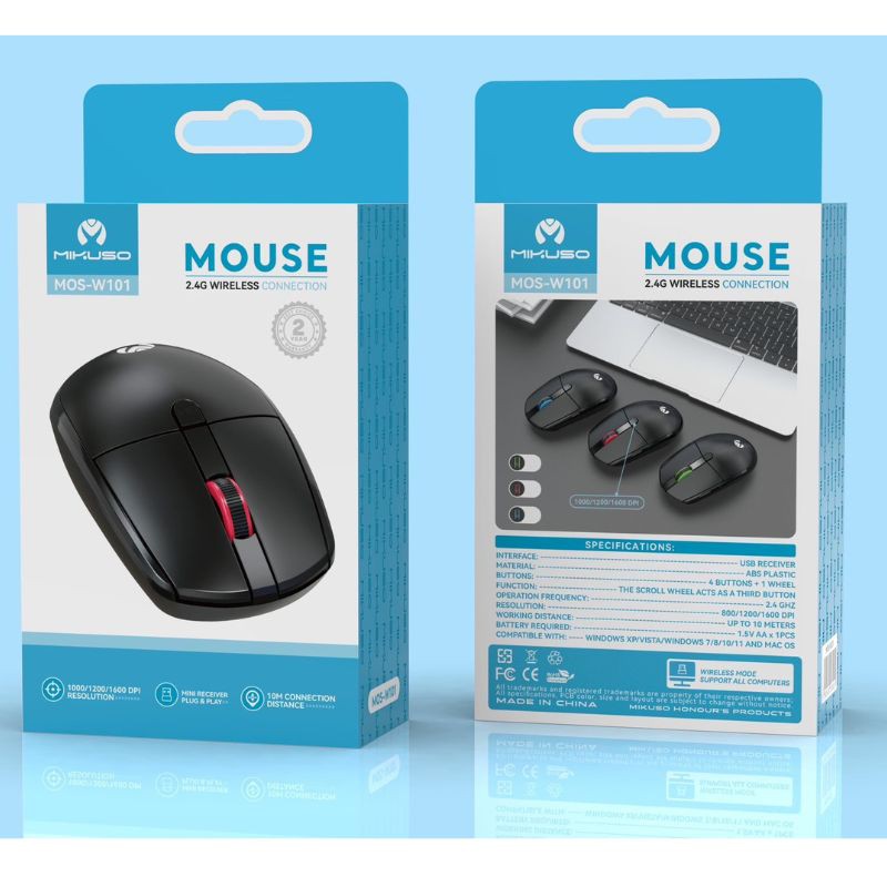 Haz clic para ver más imágenes MOU-W101