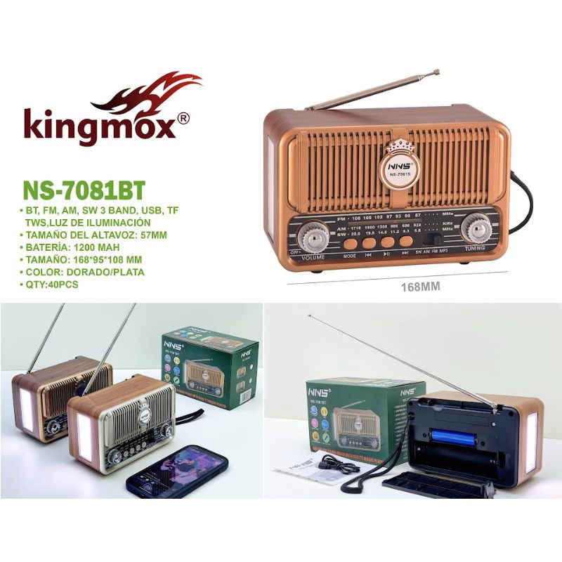 Haz clic para ver más imágenes NS-7081BT