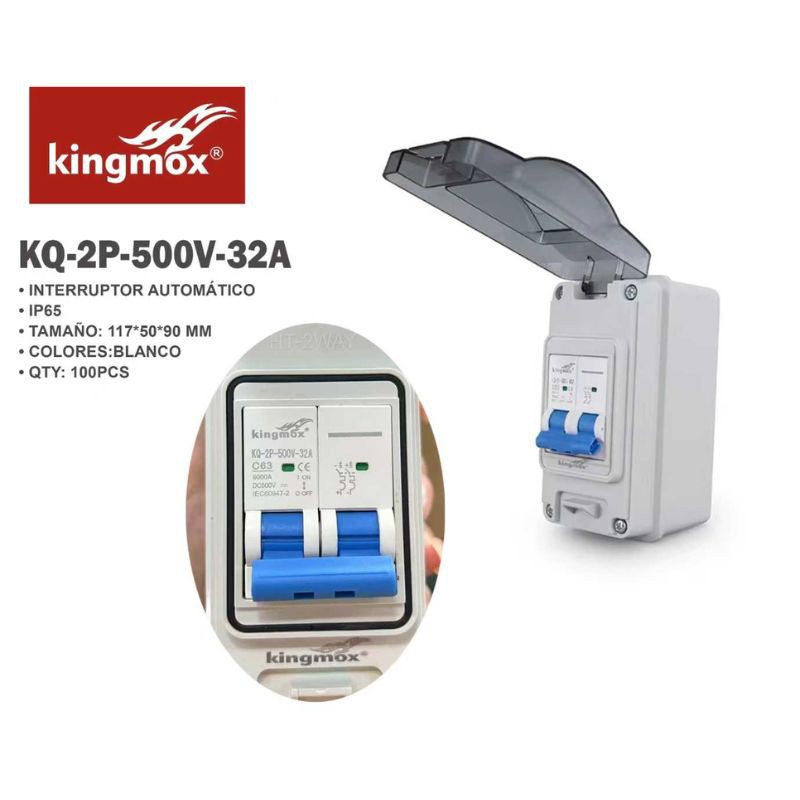 Haz clic para ver más imágenes KQ-2P-500V-32A