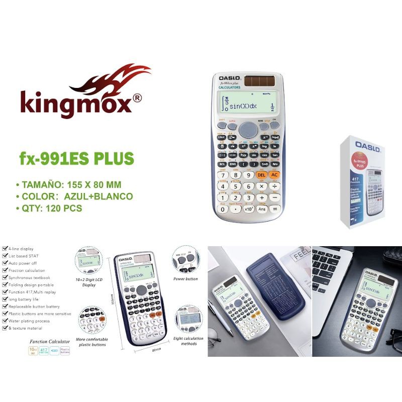 Haz clic para ver más imágenes FX-991ES-PLUS
