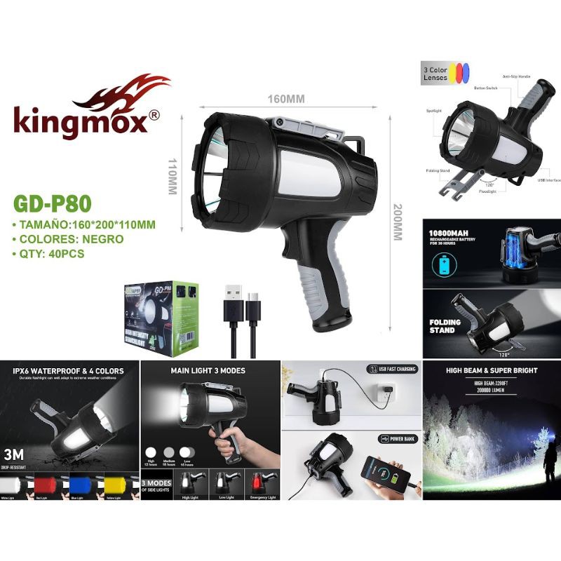 Haz clic para ver más imágenes GD-P80