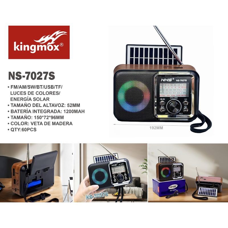 Haz clic para ver más imágenes NS-7027S