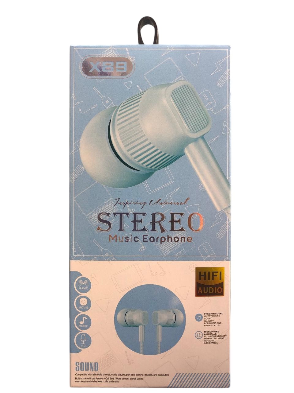 Haz clic para ver más imágenes AUDIFONO X89