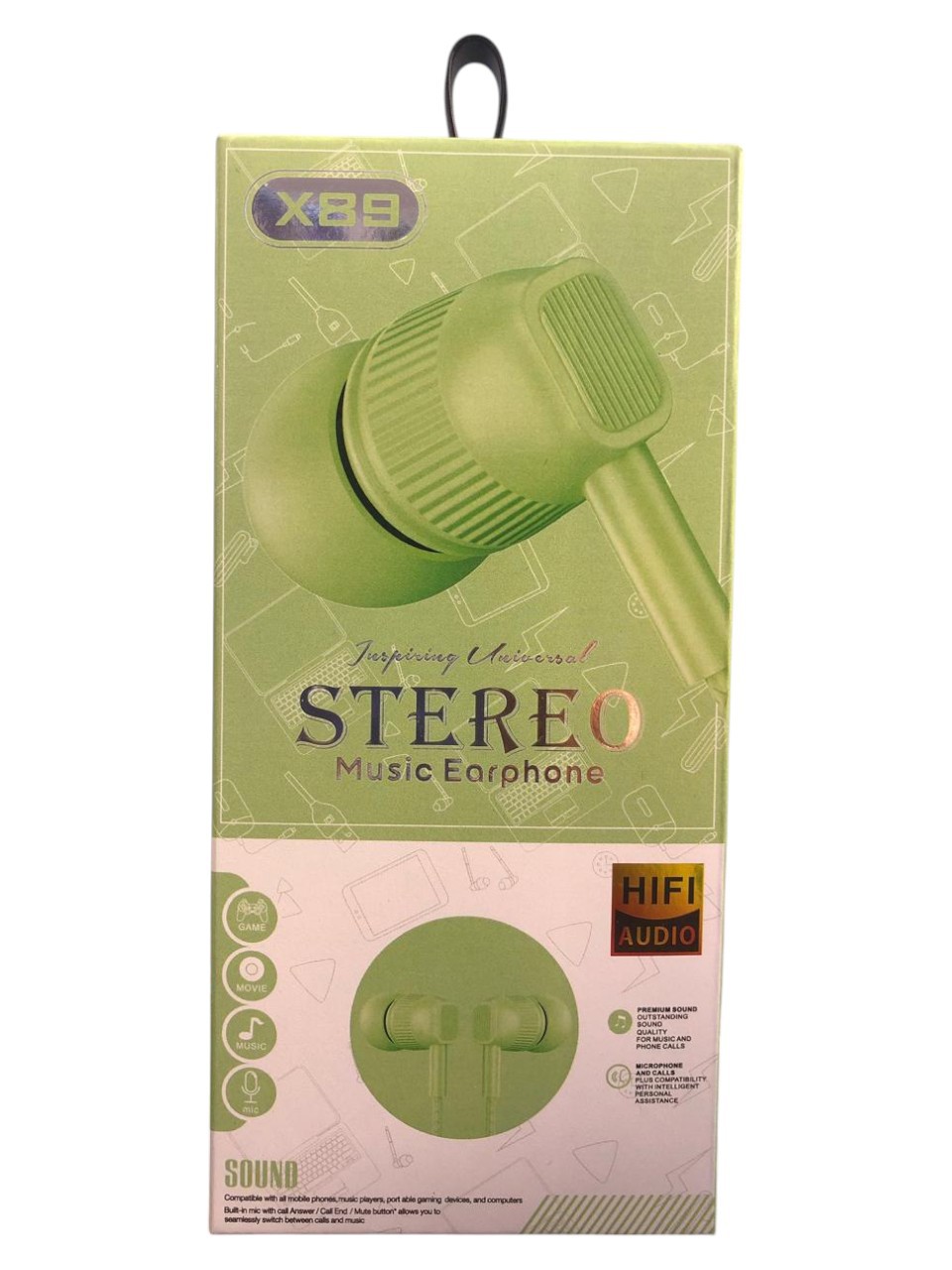 Haz clic para ver más imágenes AUDIFONO X89