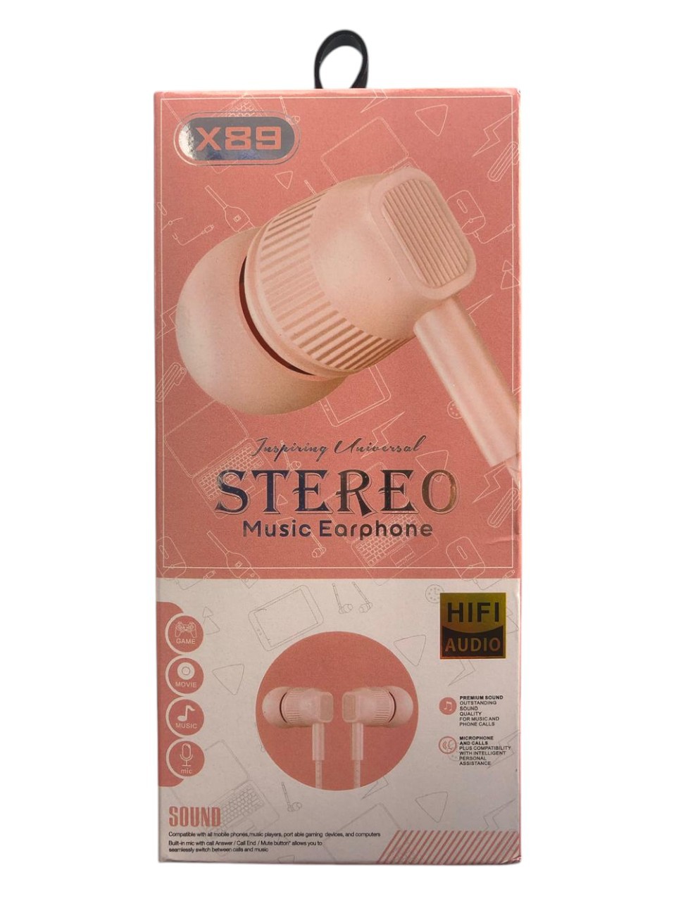 Haz clic para ver más imágenes AUDIFONO X89